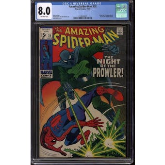 Amazing Spider-Man #78 CGC 8.0 (OW) *3728640021*