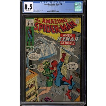 Amazing Spider-Man #92 CGC 8.5 (OW) *3728641002*