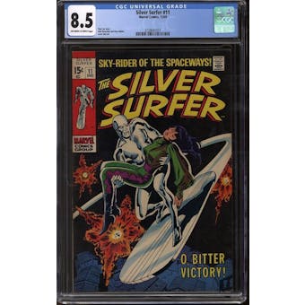 Silver Surfer #11 CGC 8.5 (OW-W) *3728641011*