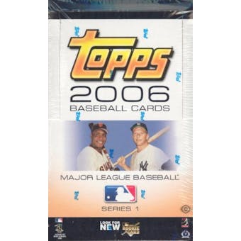 2006 Topps Series 1 Baseball Jumbo Box
