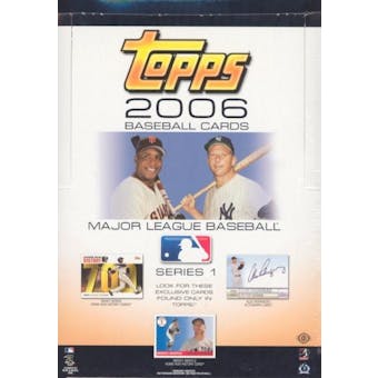 2006 Topps Series 1 Baseball Rack Box