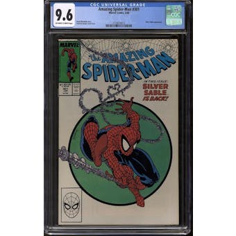 Amazing Spider-Man #301 CGC 9.6 (OW-W) *3734078013*