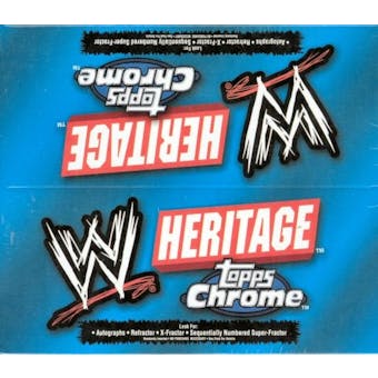 2006 Topps WWE Heritage Chrome Wrestling Box