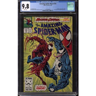 Amazing Spider-Man #378 CGC 9.8 (W) *3736549003*