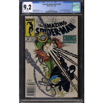 Amazing Spider-Man #298 Newsstand Variant CGC 9.2 (W) *3750092001*