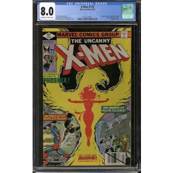 X-Men #125 CGC 8.0 (OW-W) *3751214001*