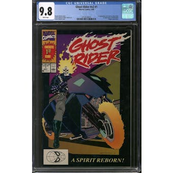Ghost Rider #v2 #1 CGC 9.8 (W) *3753556014*