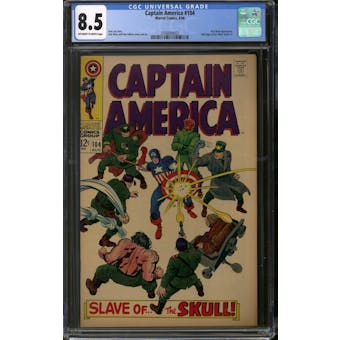 Captain America #104 CGC 8.5 (OW-W) *3756009003*