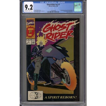 Ghost Rider #v2 #1 CGC 9.2 (OW-W) *3756020003*