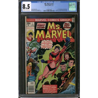 Ms. Marvel #1 CGC 8.5 (OW-W) *3756021006*