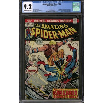 Amazing Spider-Man #126 CGC 9.2 (OW-W) *3756059006*