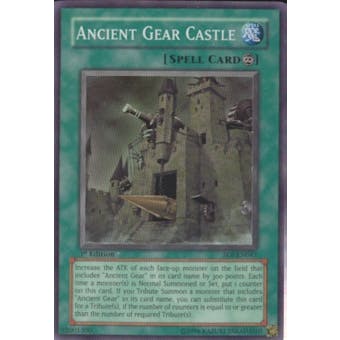Yu-Gi-Oh Shadow Of Infinity 1st Edition Ancient Gear Castle Super Rare