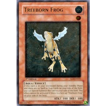 Yu-Gi-Oh Shadow Of Infinity 1st Edition Treeborn Frog Ultimate Rare