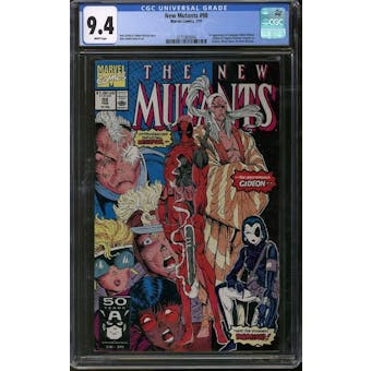New Mutants #98 CGC 9.4 (W) *3771903004*