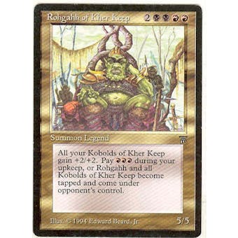 Magic the Gathering Legends Single Rohgahh of Kher Keep - SLIGHT/MODERATE PLAY (SP/MP)