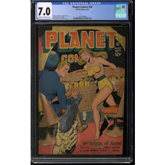 Planet Comics #50 CGC 7.0 (C-OW) *3779738006*