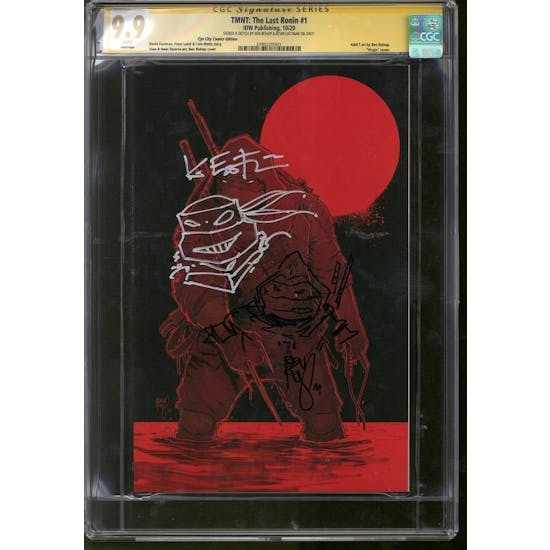 TMNT: The Last Ronin #1 CGC 9.9 (W) Signed & Sketch By Kevin Eastman & Ben Bishop *3780205001*