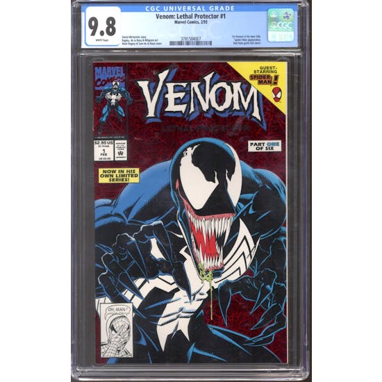 Venom: Lethal Protector #1 CGC 9.8 (W) *3781584007*