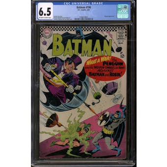 Batman #190 CGC 6.5 (OW-W) *3788018001*