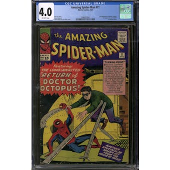 Amazing Spider-Man #11 CGC 4.0 (OW) *3788037007*
