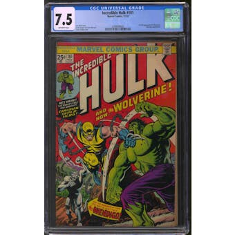 Incredible Hulk #181 CGC 7.5 (OW) *3789509002*