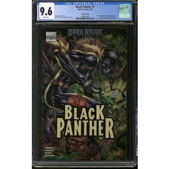 Black Panther #1 CGC 9.6 (W) Variant *3796382007*