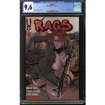 Rags #2 CGC 9.6 (W) Patreon Edition *3796382018*