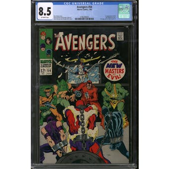 Avengers #54 CGC 8.5 (OW) *3796396003*