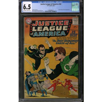 Justice League of America #30 CGC 6.5 (OW-W) *3796396012*