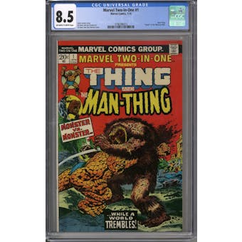 Marvel Two-In-One #1 CGC 8.5 (OW-W) *3796396013*
