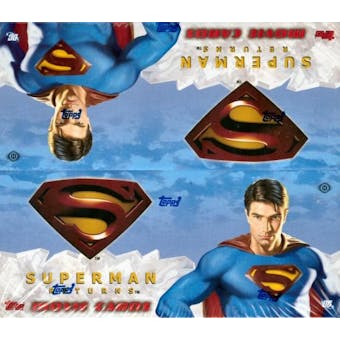 Superman Returns Movie Card Hobby Box (2006 Topps)