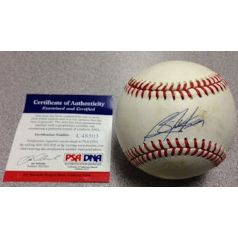 Bo Jackson Autographed Official Major League Baseball (PSA COA)