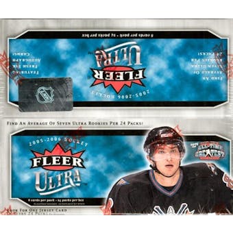 2005/06 Fleer Ultra Hockey 24 pack Box