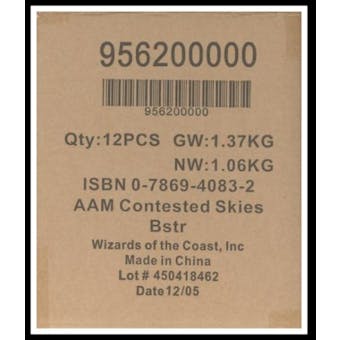 Axis & Allies Miniatures Contested Skies Booster Case (12 ct.)