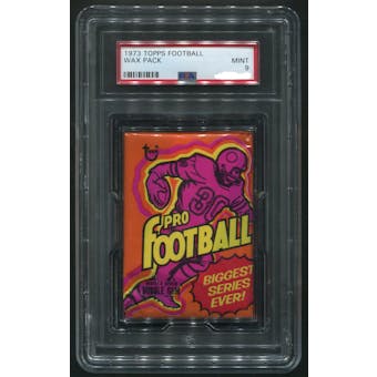 1973 Topps Football Wax Pack PSA 9 (MINT)
