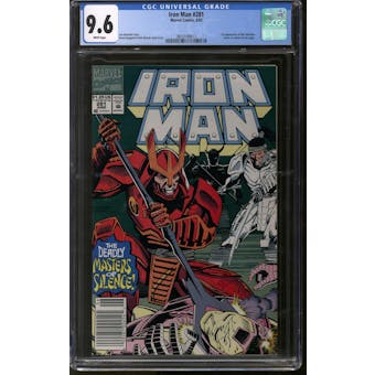 Iron Man #281 CGC 9.6 (W) Newsstand *3810199017*