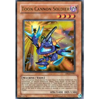 Yu-Gi-Oh Tournament Pack 6 Single Toon Cannon Soldier Ultra Rare (TP6) - NEAR MINT / SLIGHT PLAY
