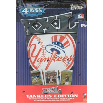 2005 Topps XXL New York Yankees Edition Baseball Hobby Box