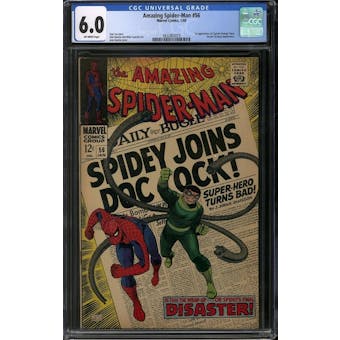 Amazing Spider-Man #56 CGC 6.0 (OW) *3832803019*