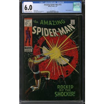 Amazing Spider-Man #72 CGC 6.0 (OW-W) *3832804010*