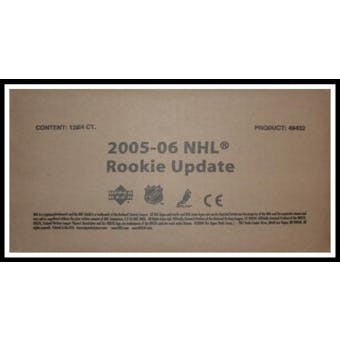 2005/06 Upper Deck Rookie Update Hockey Hobby 12-Box Case