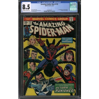 Amazing Spider-Man #135 CGC 8.5 (OW-W) *3833683001*