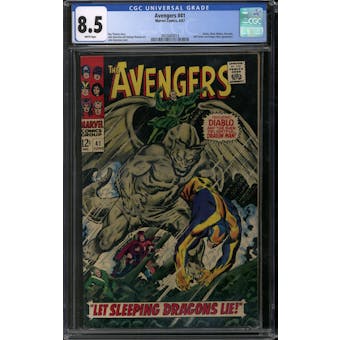 Avengers #41 CGC 8.5 (W) *3833683013*