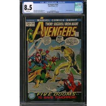 Avengers #101 CGC 8.5 (W) *3833683023*