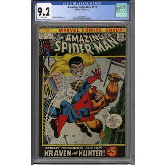Amazing Spider-Man #111 CGC 9.2 (W) *3834036014*