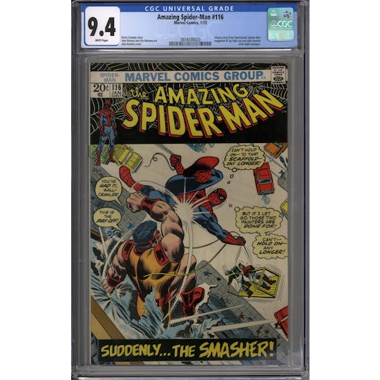 Amazing Spider-Man #116 CGC 9.4 (W) *3834036020*