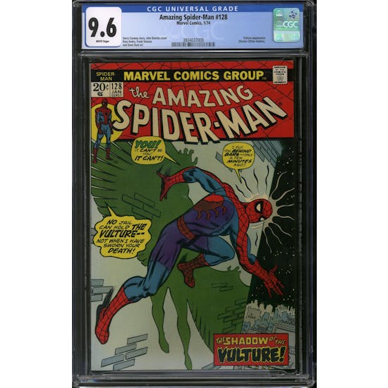 Amazing Spider-Man #128 CGC 9.6 (W) *3834037009*