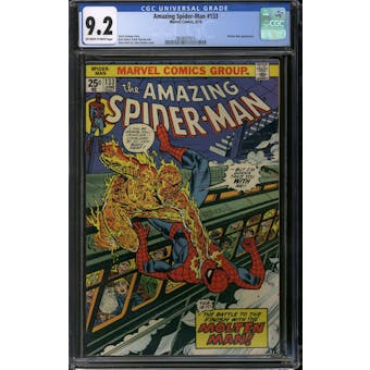 Amazing Spider-Man #133 CGC 9.2 (OW-W) *3834037013*