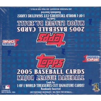 2005 Topps Series 1 Baseball 24 Pack Box