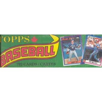1990 Topps OPC Baseball Factory Set (Box) (Green)